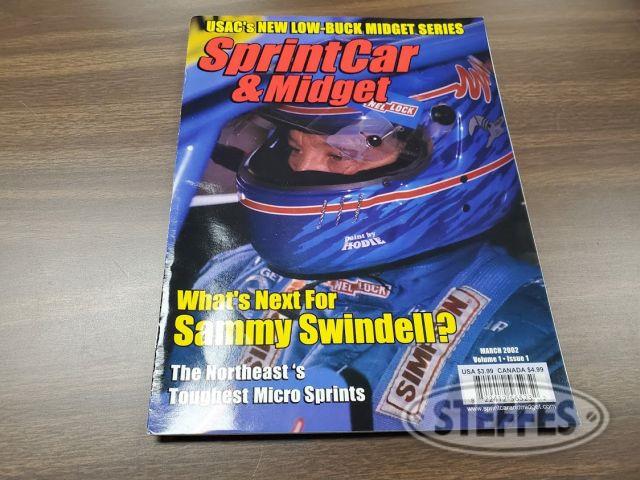 Sprint Car & Midget magazine Volume 1, Issue 1, uncirculated copy